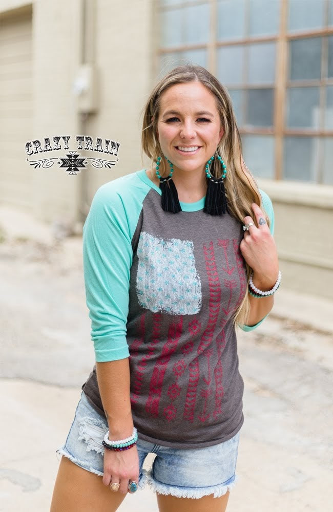 *Live Free Baseball Tee