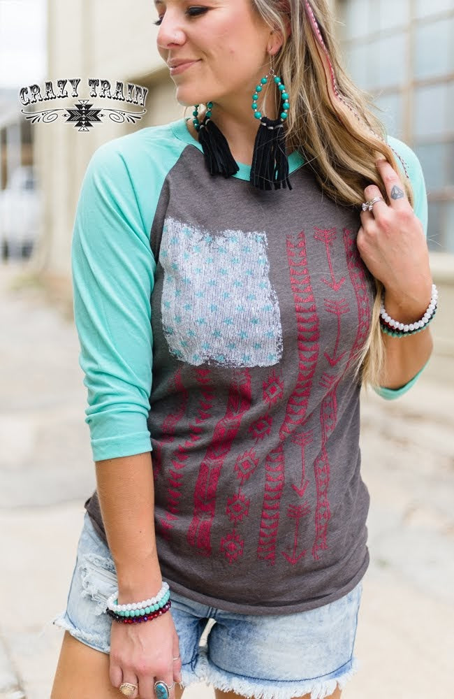 *Live Free Baseball Tee