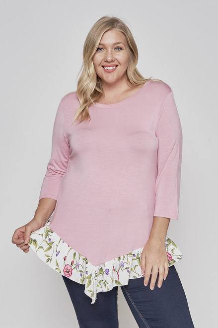 *Peplum Top Plus Size