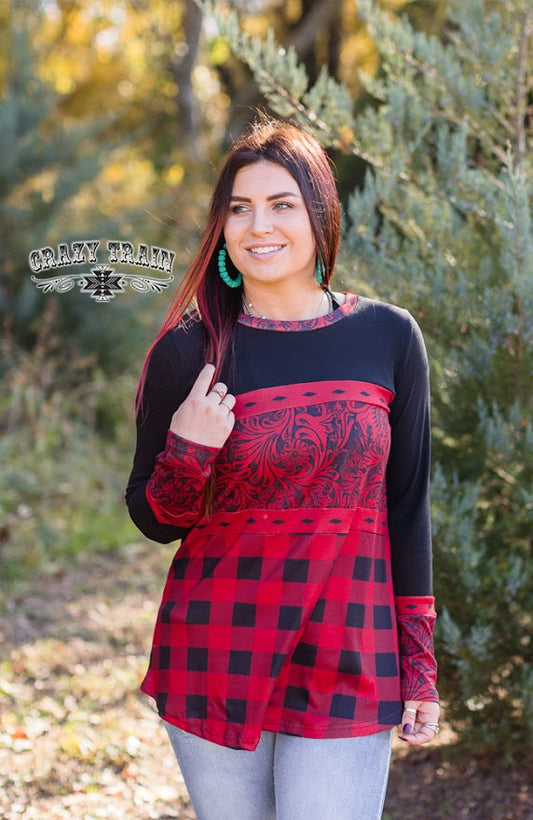 *Country Long Sleeve Top