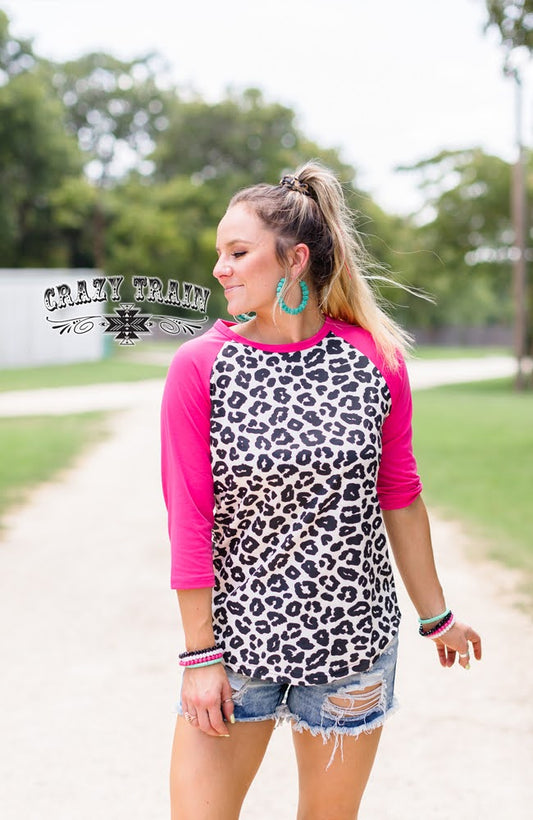 *Leave It To Leopard Raglan