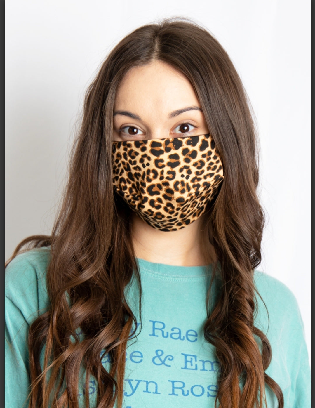 *Leopard Face Mask