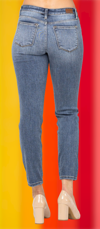 Mid Rise Classic Slim Fit Jeans